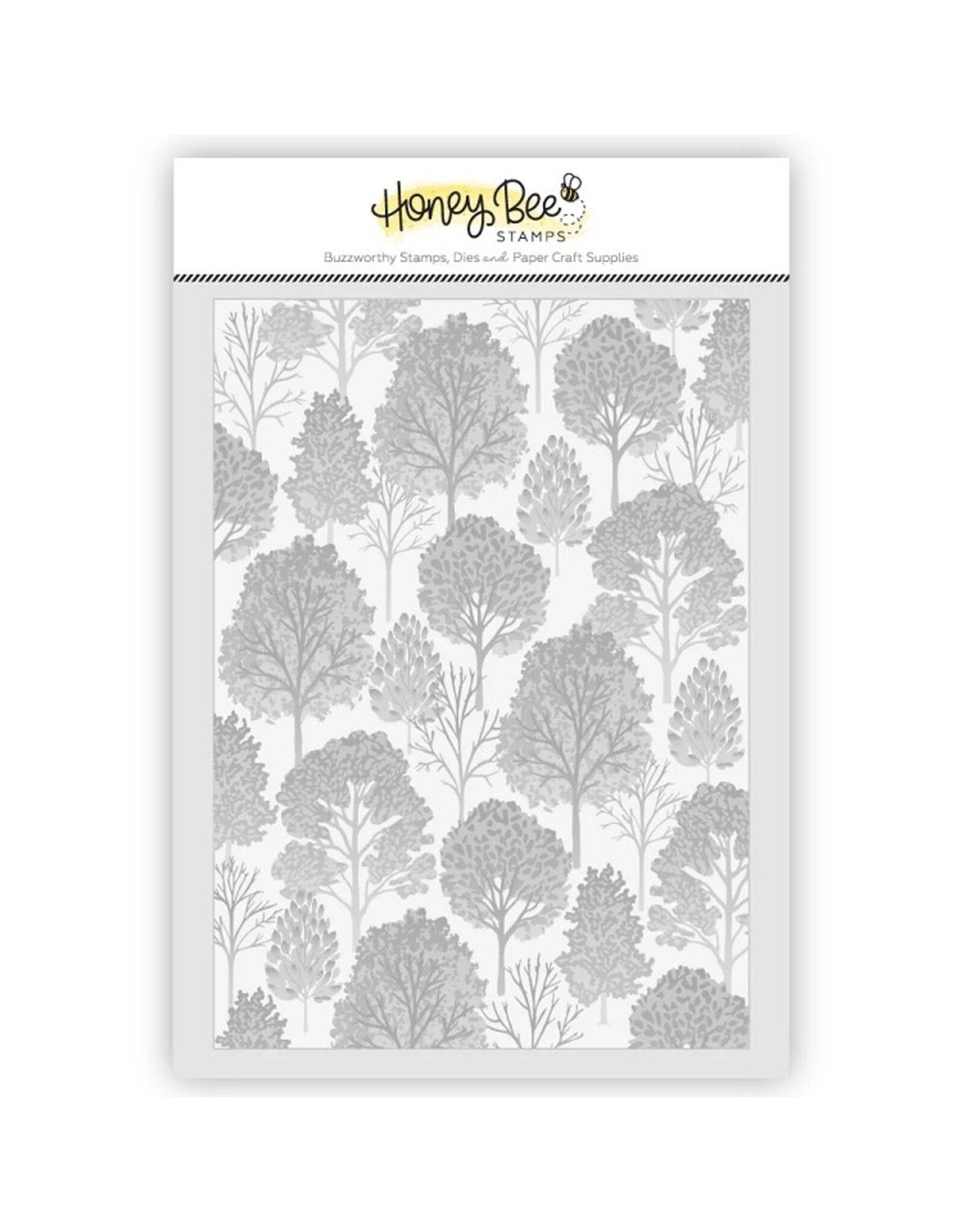 Honey Bee Fall Forest - 3D Embossing Folder