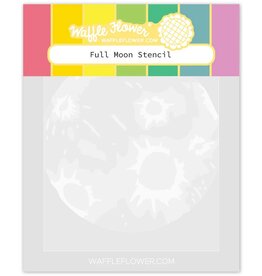 Waffle Flower Full Moon - Stencils