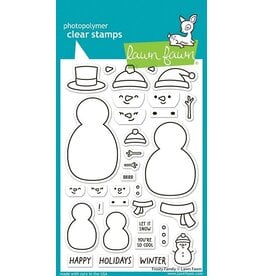 Lawn Fawn Frosty Family - Stamp