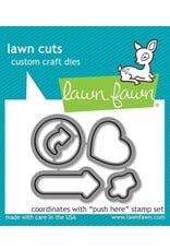 Lawn Fawn Push Here - Lawn Cuts