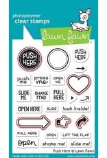 Lawn Fawn Push Here - Lawn Cuts