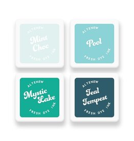 ALTENEW Fresh Die Mini Ink Cube Set - Aqua Island