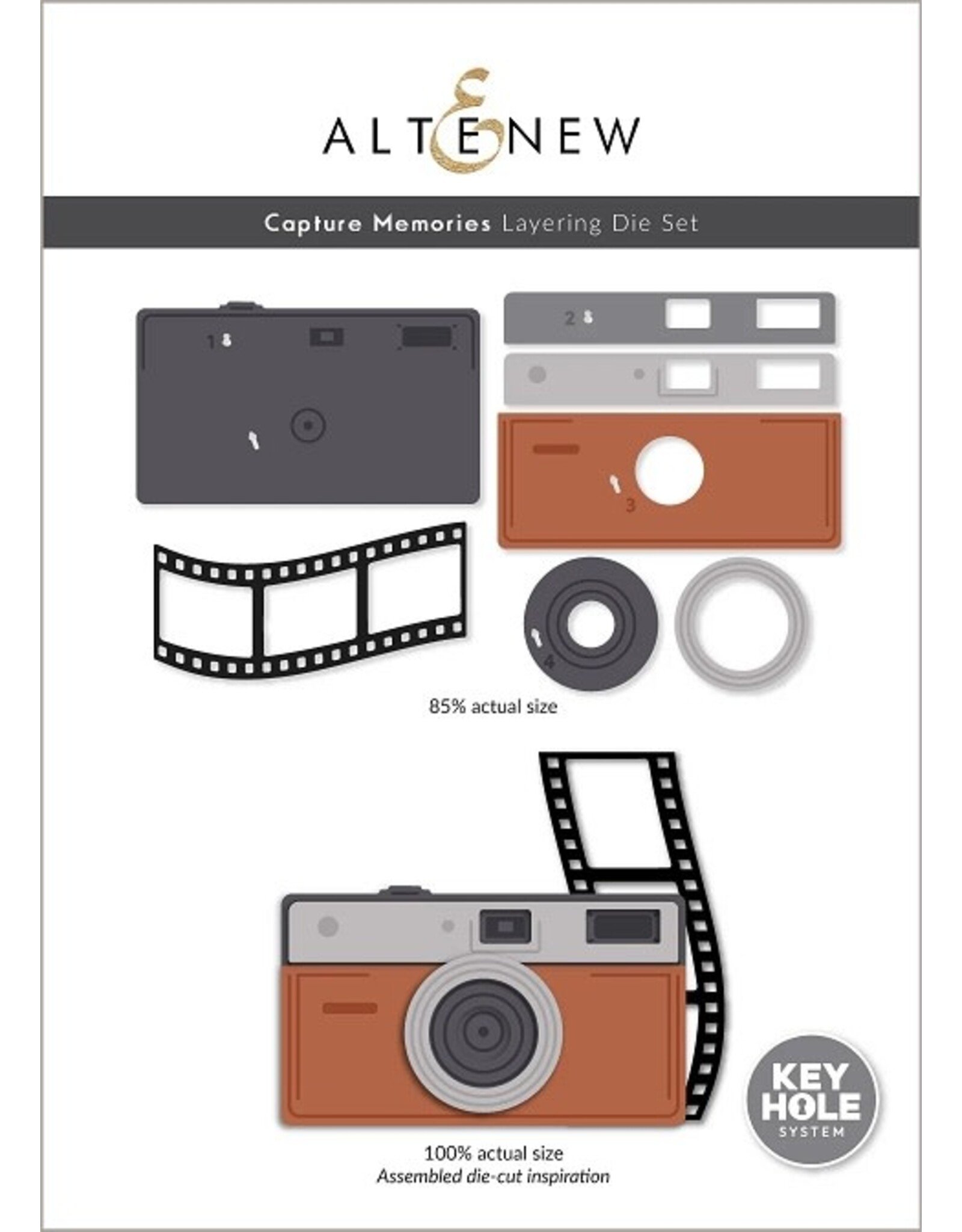 ALTENEW Capture Memories Layering Die Set