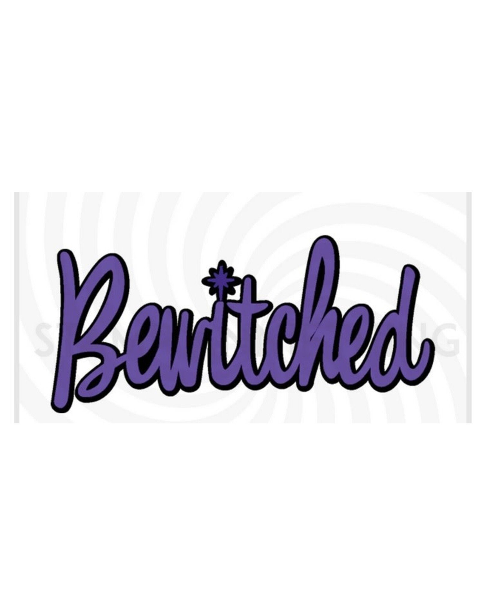 Stamp Anniething Bewitched Word Die