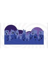 Stamp Anniething City Scape Builder Die - Bewitched Collection