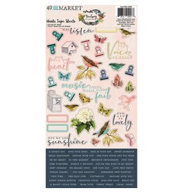 49 AND MARKET Birdsong - Washi Sheets