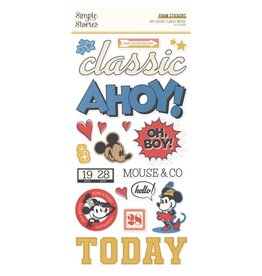 Simple Stories Say Cheese Classic Mouse - Foam Stickers