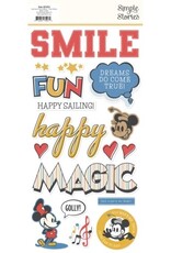 Simple Stories Say Cheese Classic Mouse - Foam Stickers