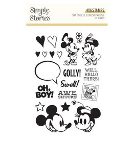 Simple Stories Say Cheese Classic Mouse - Stamps