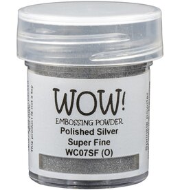 WOW! WOW! Embossing Powder - Polished Silver Super Fine