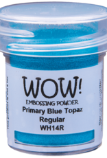WOW! WOW! Embossing Powder - Primary Blue Topaz Regular