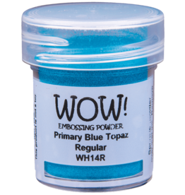 WOW! WOW! Embossing Powder - Primary Blue Topaz Regular