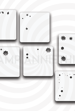 Stamp Anniething Go Poco Loco Floral Border - Stencils