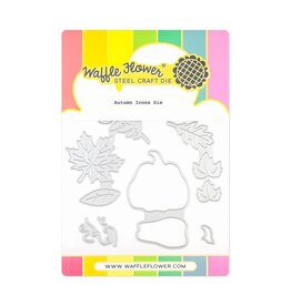 Waffle Flower Autumn Icons - Dies