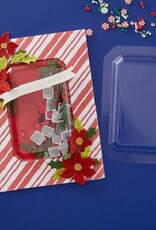 Spellbinders Emerald Cut Shaker Dome - 6 Pack