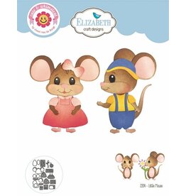 Elizabeth Craft Designs Meet the Mice Collection - Little Mouse Die
