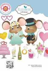Elizabeth Craft Designs Meet the Mice Collection - Valentines and Wedding Accessories Dies