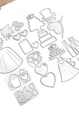 Elizabeth Craft Designs Meet the Mice Collection - Valentines and Wedding Accessories Dies