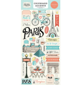 Carta Bella Paris - 6x13 Chipboard Accents