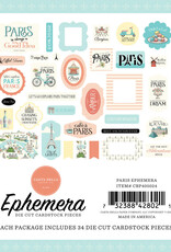 Carta Bella Paris - Ephemera