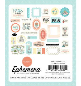 Carta Bella Paris - Ephemera