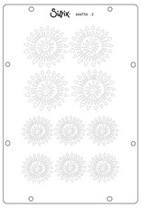 Sizzix Sizzix Studio Stamp Set 5 pcs and 3 pcs Stencils Ikigai by Cat Kerr