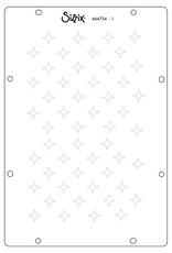 Sizzix Sizzix Studio Stamps Set 7 pcs and 3 pcs Stencils Create by Cat Kerr