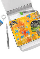 Sizzix Sizzix Studio Stamps Set 7 pcs and 3 pcs Stencils Create by Cat Kerr