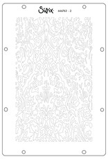 Sizzix Sizzix Studio Stamps Set 14 pcs and 3 Pcs Stencilsornate by Vic Hollins