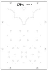 Sizzix Sizzix Studio Stamps Set 18 pcs and 3 Pcs Stencils Geometric by Vic Hollins