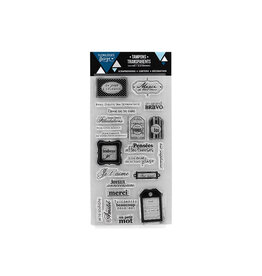 Florileges Design Stamps/Tampons Clear SOUHAITS