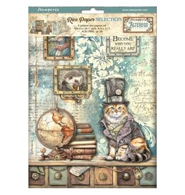 Stamperia Alterego - Rice Paper A4 6/PK *