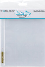 49 AND MARKET 49 & Market Instaflip Pocket Pages 6X8