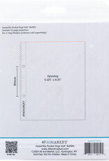 49 AND MARKET 49 & Market Instaflip Pocket Pages 6X8