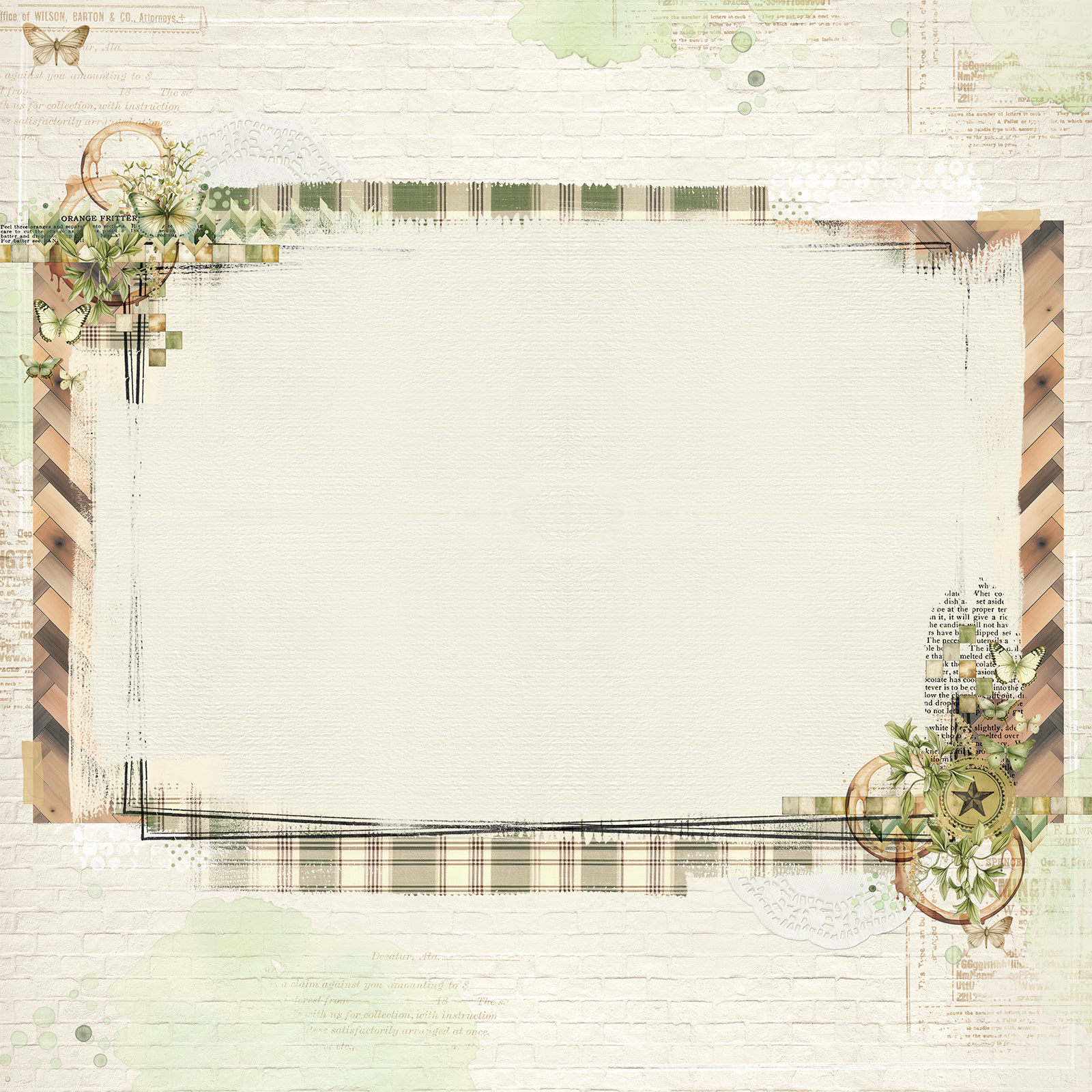 49 AND MARKET Cottagecore - Memories - 12x12 Pattern Paper