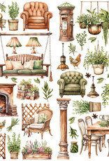 49 AND MARKET Cottagecore Laser Cut Elements
