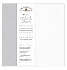 Doodlebug Design Doodlebug Mini Album 6x8 - Gray