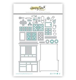 Honey Bee Lovely Layers: Hoosier Cabinet - Honey Cuts