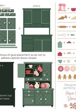 Honey Bee Lovely Layers: Hoosier Cabinet - Honey Cuts