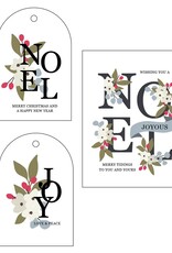 Honey Bee Floral Noel - 6x6" Coordinating Stencil (Set of 6)