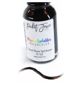 PICKET FENCE STUDIOS Paper Splatter Watercolor - Liquid Pecan Tart Brown