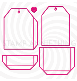Stamp Anniething Tag Mini Album Die