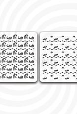 Stamp Anniething Hat and Boot - Layering Stencils