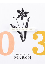 Spellbinders Florals Through the Year- March Daffodil
