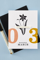 Spellbinders Florals Through the Year- March Daffodil