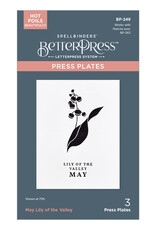 Spellbinders Florals Through the Year- May Lily of the Valley