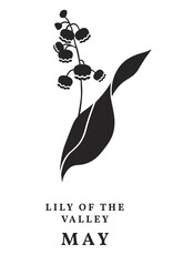 Spellbinders Florals Through the Year- May Lily of the Valley