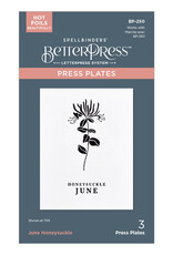 Spellbinders Florals Through the Year- June Honeysuckle