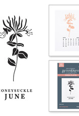 Spellbinders Florals Through the Year- June Honeysuckle