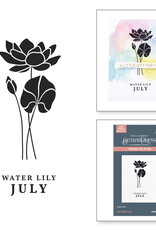 Spellbinders Florals Through the Year- July Water Lily